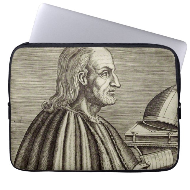 Heilige Anselm von Canterbury Doktor der Kirche Laptopschutzhülle (Vorderseite)