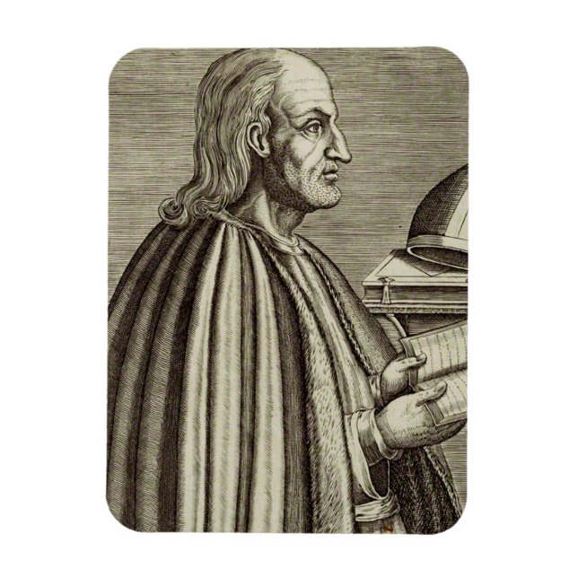 Heilige Anselm von Canterbury Doktor der Kirche Magnet (Vertikal)