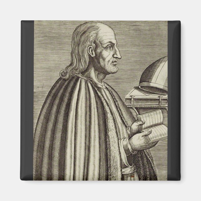 Heilige Anselm von Canterbury Doktor der Kirche Magnet (Vorne)
