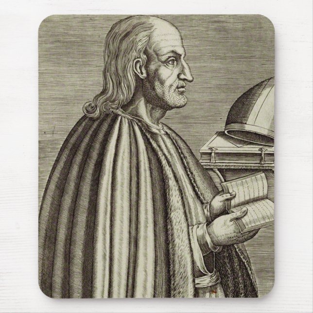 Heilige Anselm von Canterbury Doktor der Kirche Mousepad (Vorne)