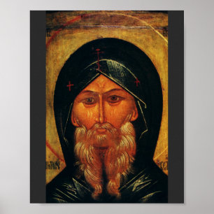 Heilige Anthony der Wüste Poster
