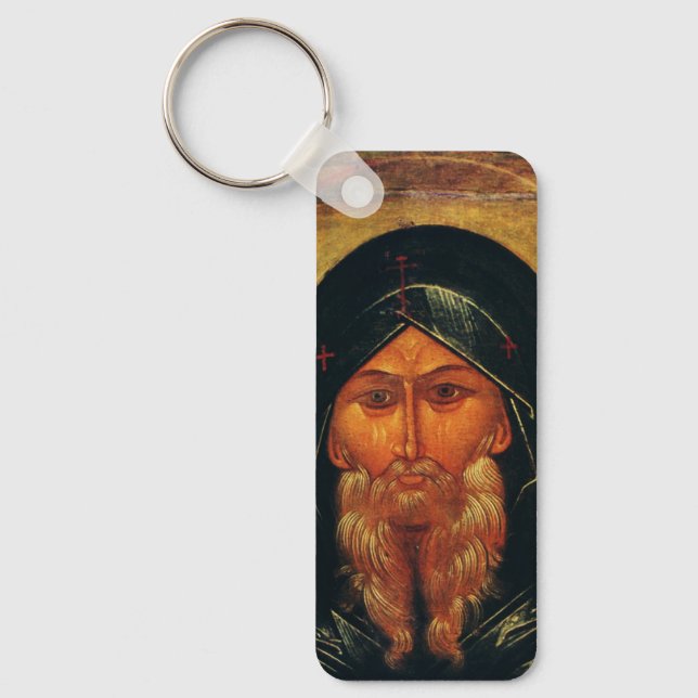 Heilige Anthony der Wüste Schlüsselanhänger (Vorderseite)