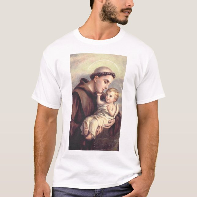 Heilige Anthony von Padua T-Shirt (Vorderseite)