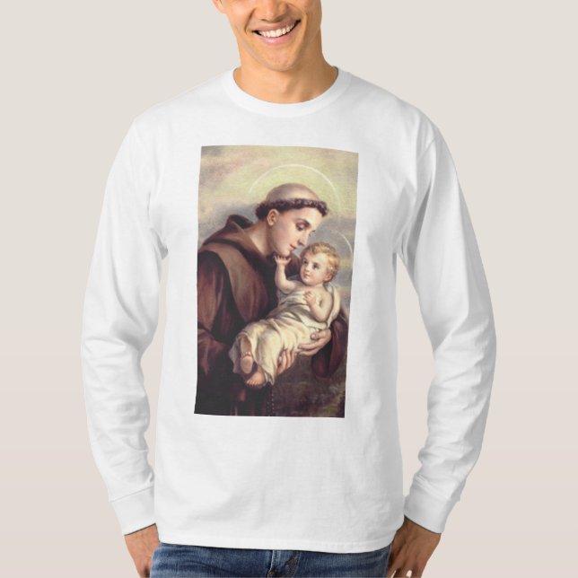 Heilige Anthony von Padua T-Shirt (Vorderseite)