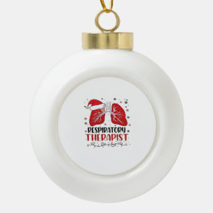 Heilige Atemtherapie Weihnachten, Lung Christ Keramik Kugel-Ornament