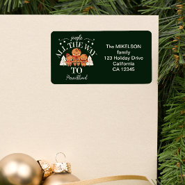 Heilige Baby-Schwangerschaft Ankündigung Adressaufkleber