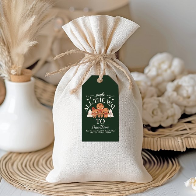 Heilige Baby-Schwangerschaft Ankündigung Geschenkanhänger (Von Creator hochgeladen)