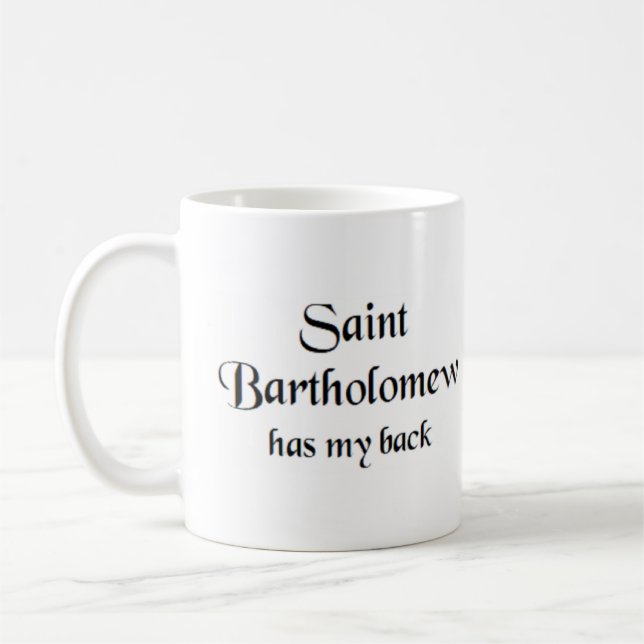 Heilige Bartholomäe Kaffeetasse (Links)