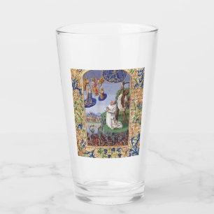 Heilige Bernhard von Clairvaux mittelalterliche Il Glas