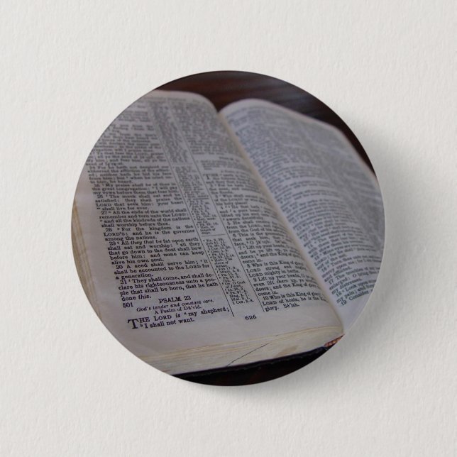 Heilige Bibel Button (Vorderseite)