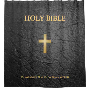Heilige Bibel-Duschvorhänge Duschvorhang