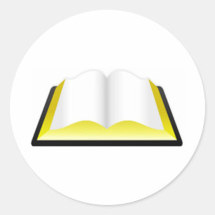 Heilige Bibel Runder Aufkleber