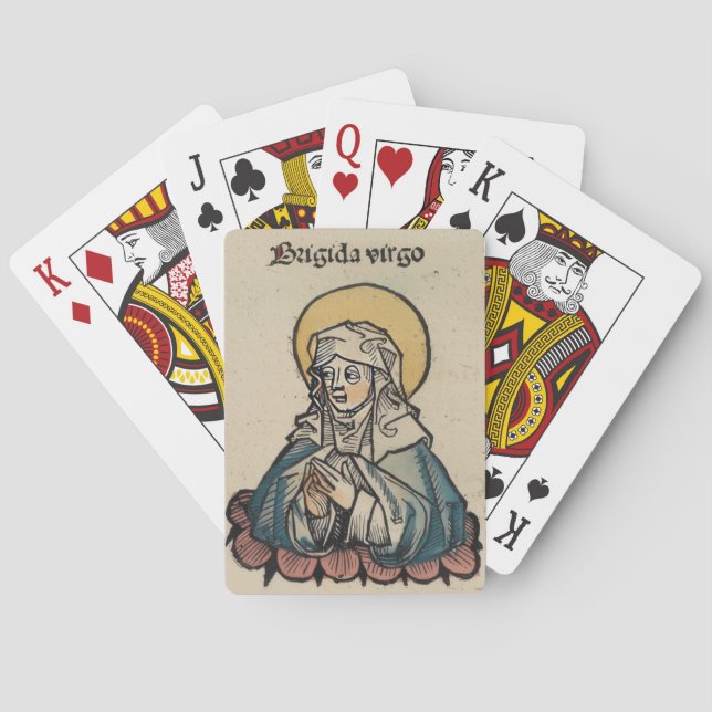 Heilige Brigid Spielkarten (Rückseite)
