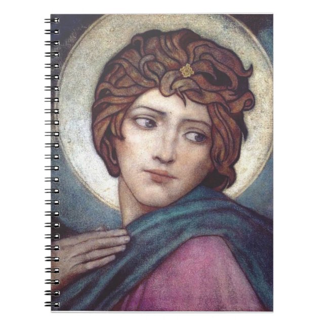 Heilige Brigid von Kildare Heilige keltische Kunst Notizblock (Vorderseite)