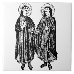 Heilige Cosmas und Damian von Bicci di Lorenzo Fliese