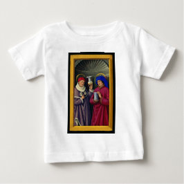 Heilige Cosmas und Damian von Jean Bourdichon Baby T-shirt
