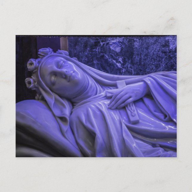 Heilige Dame der lisieux Postkarte (Vorderseite)