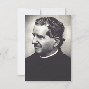 Heilige Don Bosco Gebetskarte Dankeskarte