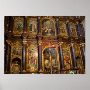 Heilige Dreifaltigkeit Griechisch-Orthodoxe Kirche Poster