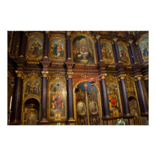 Heilige Dreifaltigkeit Griechisch-Orthodoxe Kirche Poster