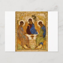Heilige Dreifaltigkeit Icon Rublev Byzantinisch-ka