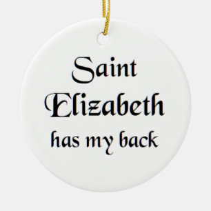 Heilige Elisabeth Tasse Keramik Ornament