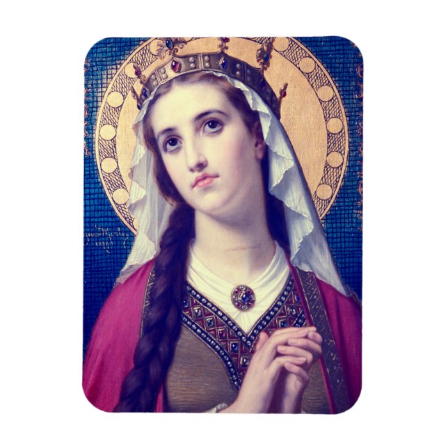 Heilige Elisabeth von Ungarn Magnet (Vertikal)