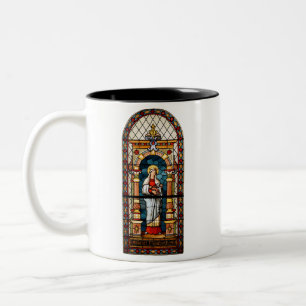 Heilige Elisabeth von Ungarn Premium Mittelalterli Zweifarbige Tasse