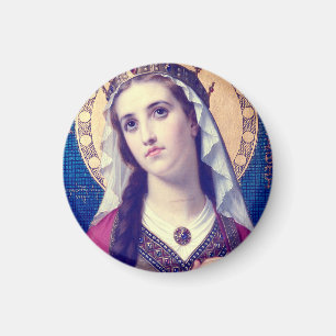 Heilige Elisabeth von Ungarn Premium Romantischer Magnet