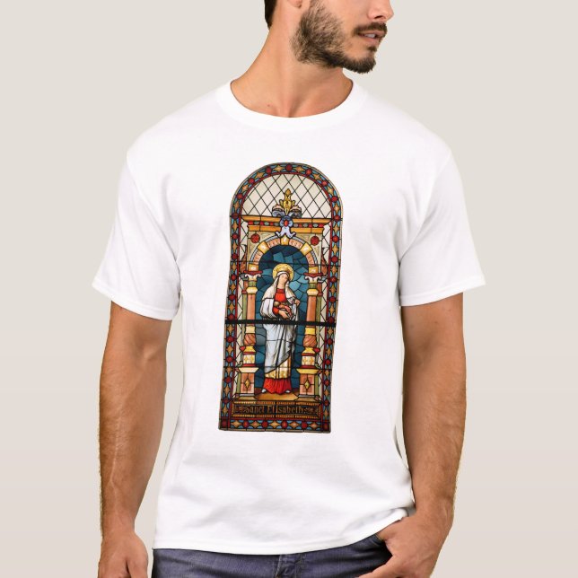 Heilige Elisabeth von Ungarn T-Shirt (Vorderseite)