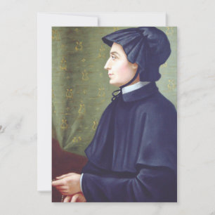 Heilige Elizabeth Ann Seton Feiertagskarte