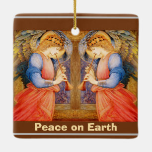 Heilige Engel Ankündigung Keramikornament