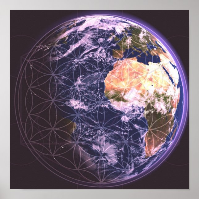 Heilige Erde Poster (Vorne)