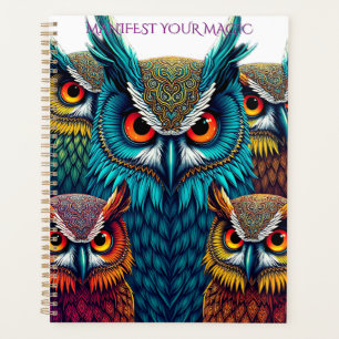 🦉 Heilige Eulen-Weisheit - Mystischer Planungsjou Planer