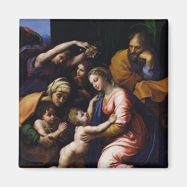 Heilige Familie, 1518 Magnet (Vorne)