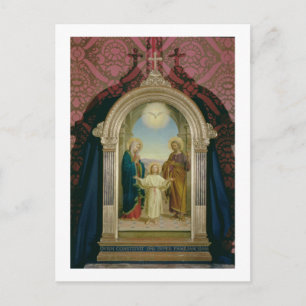 Heilige Familie, 1898 (Tempera auf Tafel) Postkarte