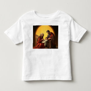 Heilige Familie Baby Jesus Mary und Joseph Toddler Kleinkind T-shirt