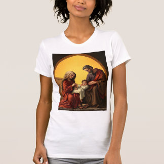 Heilige Familie Baby Jesus Mary und Joseph Women's T-Shirt