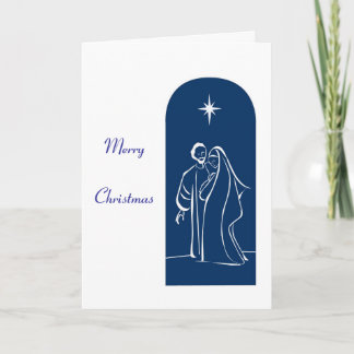 Heilige Familie Feiertagskarte