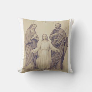 Heilige Familie Jesus, Jungfrau Maria und der heil Kissen