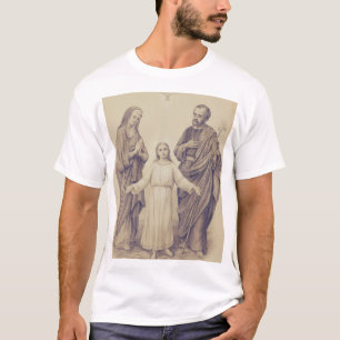 Heilige Familie Jesus, Jungfrau Maria und der heil T-Shirt