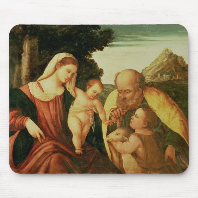 Heilige Familie mit Johannes Mousepad (Vorne)