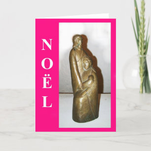 Heilige Familien-Weihnachtskarte Feiertagskarte