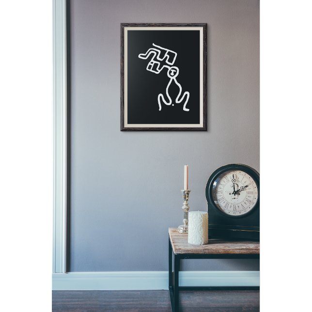 Heilige Geburt: Petroglyphische Kunst Poster (Von Creator hochgeladen)