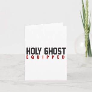 Heilige Geistermöblierung Ghost Halloween Spooky J Karte