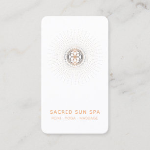 *~* Heilige Geometrie Alchemy Shaman Mandala Visitenkarte