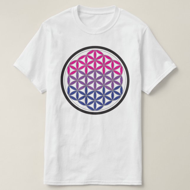 heilige Geometrie des Bi T-Shirt (Design vorne)