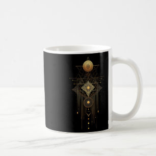 Heilige Geometrie Metatron Abstrakte Art Deco Spir Kaffeetasse