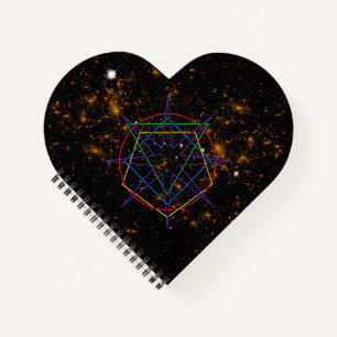 Heilige Geometrie-Sigil Notizbuch