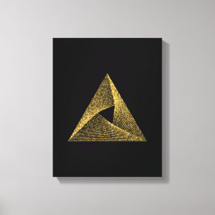 Heilige Geometrie-Symbol Leinwanddruck